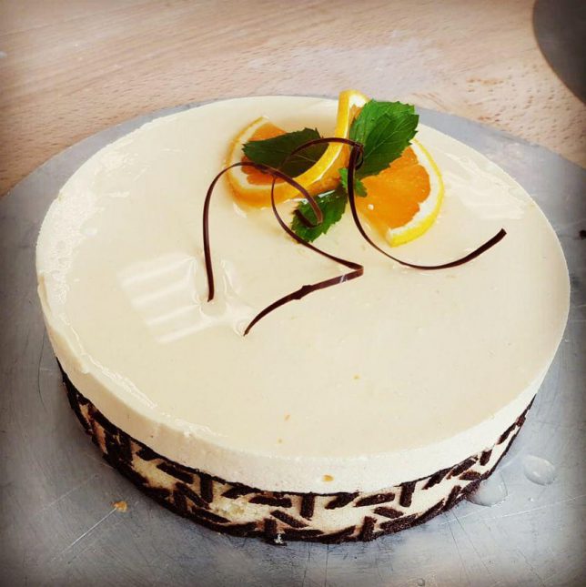 Kleintorte Orange